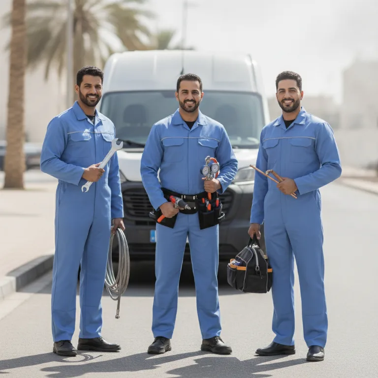 فني مضخات حرارية فريق في الفجيرة